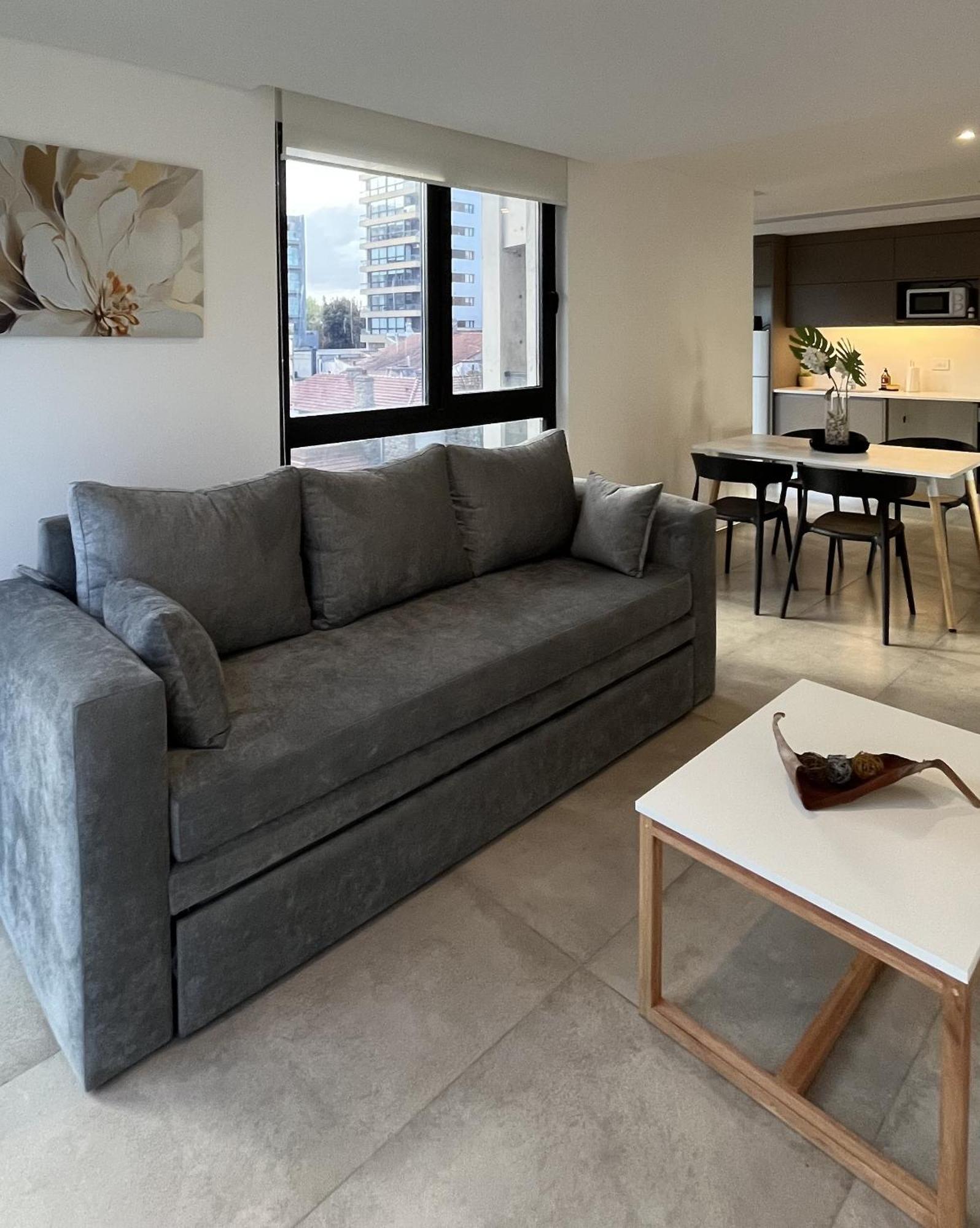 Espectacular 2amb Playa Grande Con Balcon Y Cochera - B Apartment *