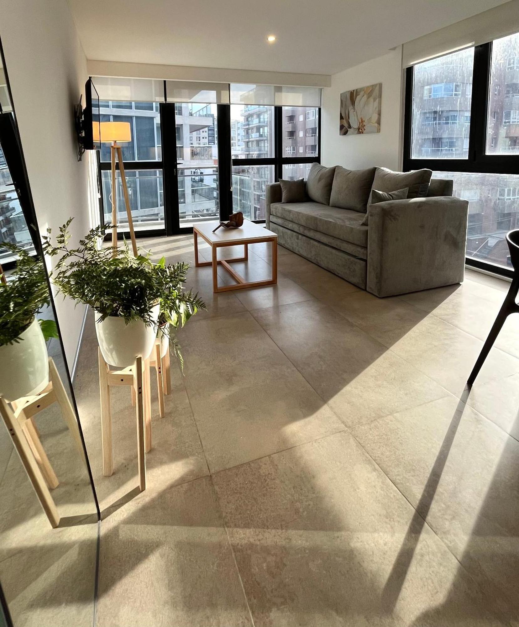 Espectacular 2amb Playa Grande Con Balcon Y Cochera - B Apartment Mar del Plata